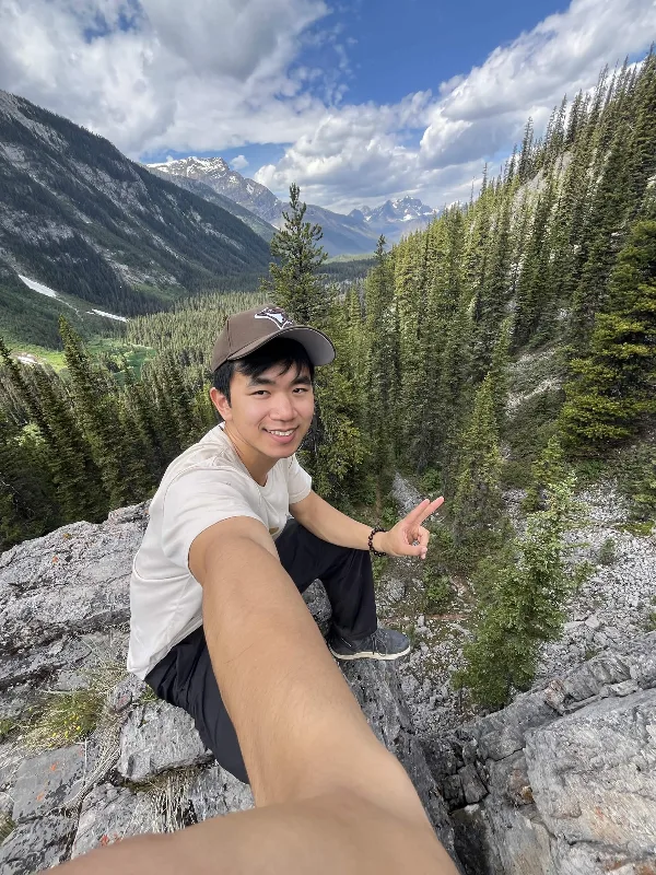 Marcus Louie travelling