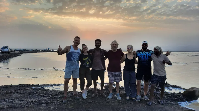 Sarah Hadley travelling