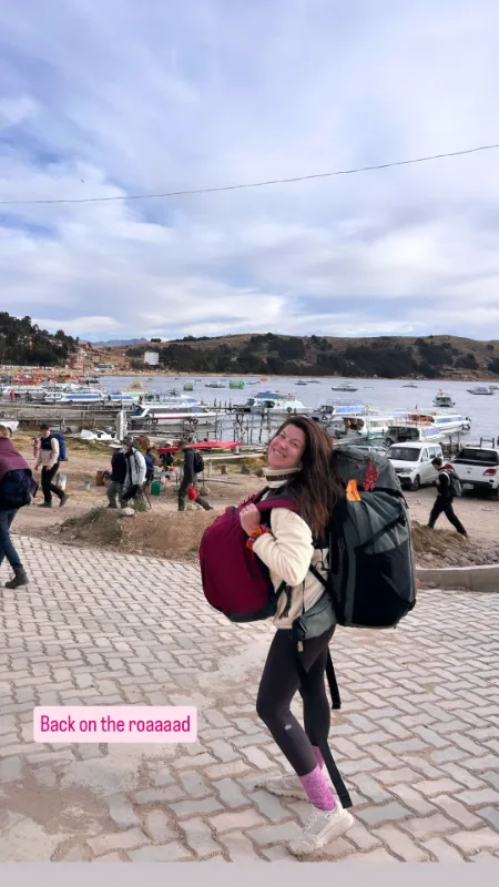 Inês travelling