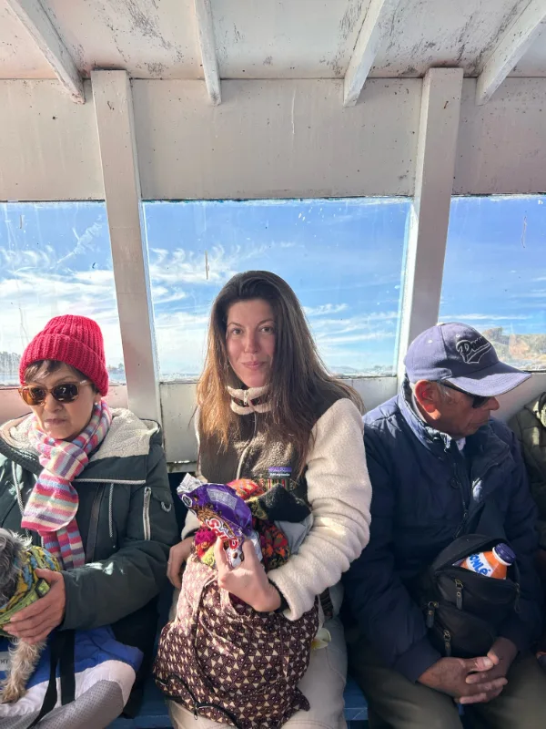 Inês travelling