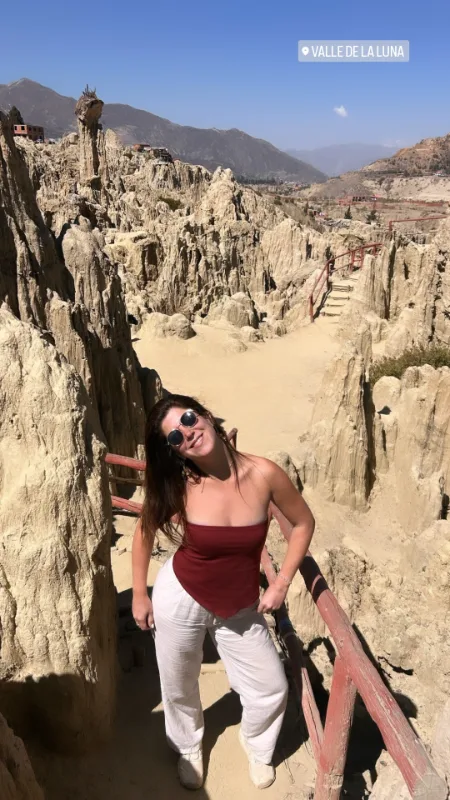 Inês travelling