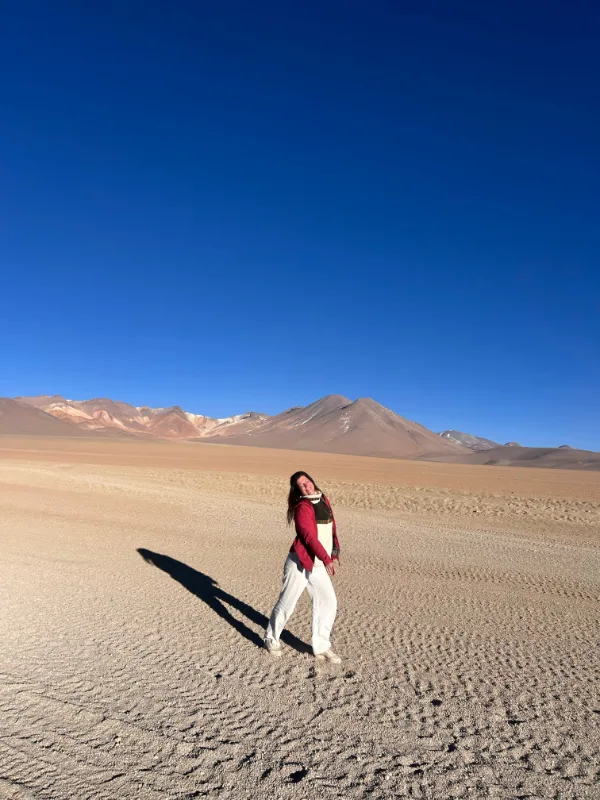 Inês travelling