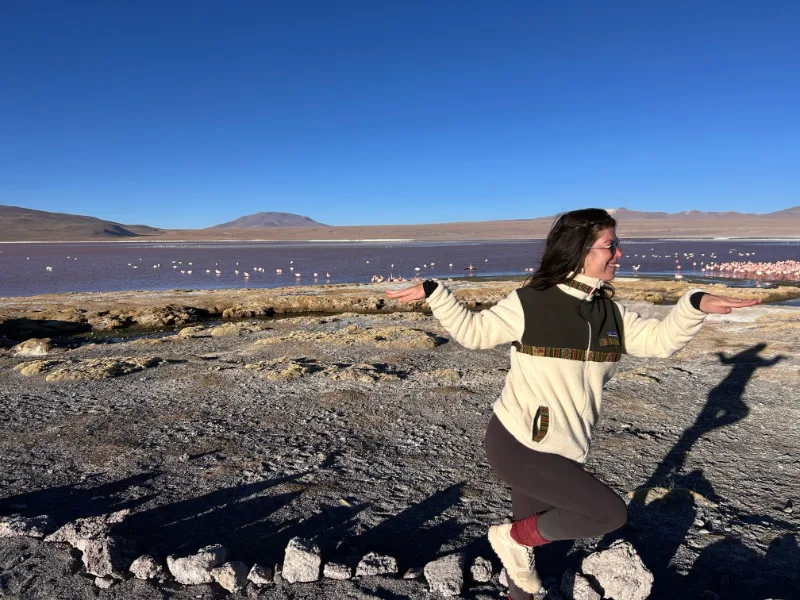 Inês travelling