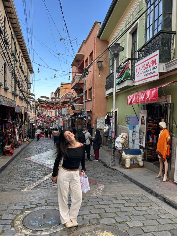 Inês travelling