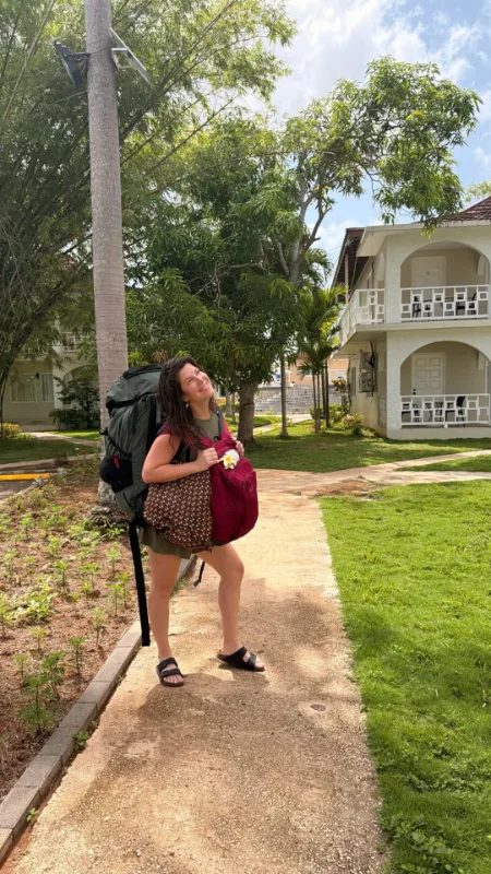 Inês travelling
