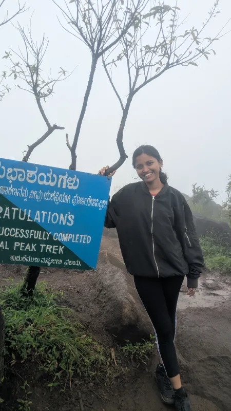 Ananya K U  travelling