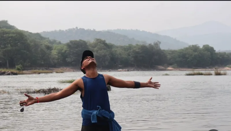 Ansuman Meher travelling
