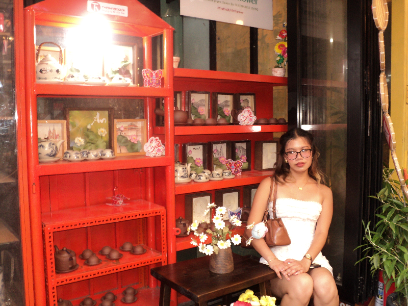 Patricia Mae Rañola travelling