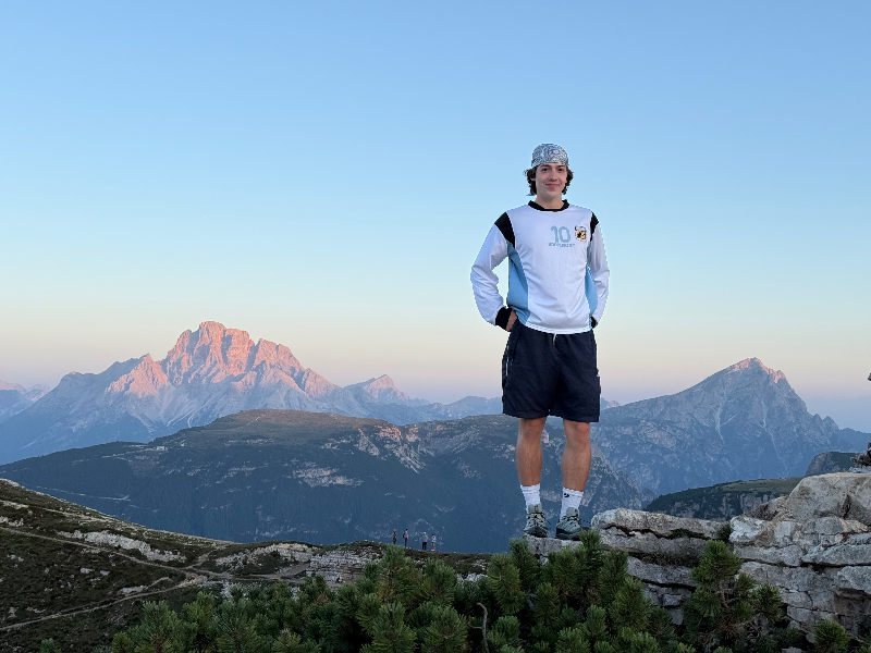 Danylo Dmytrenko travelling