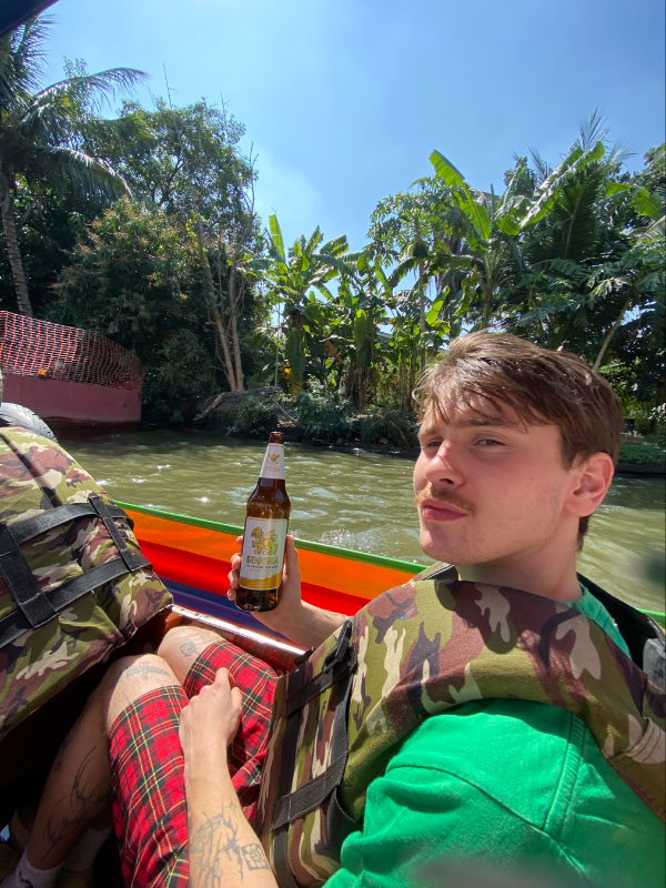 David Olausson travelling