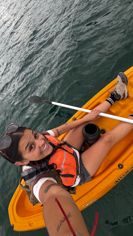 Jazmin Samalea travelling