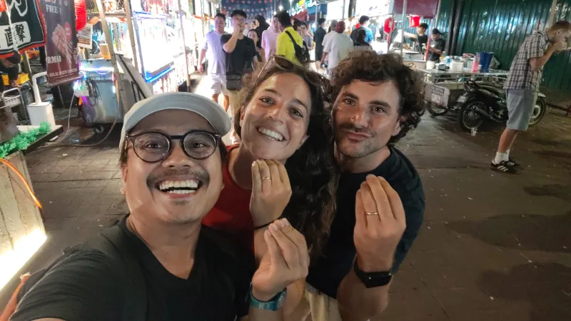 Zulkarnain Sarbian travelling