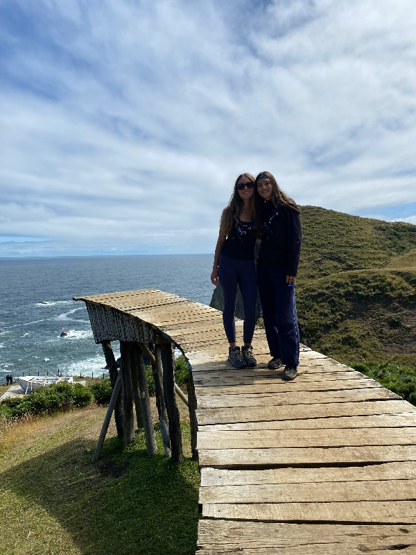 Emilia Castro travelling