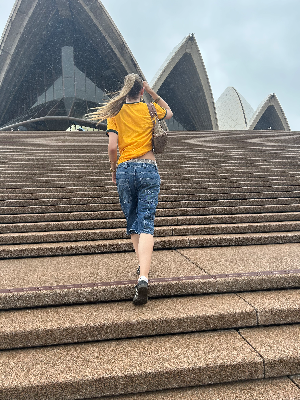 Liv Surtees travelling