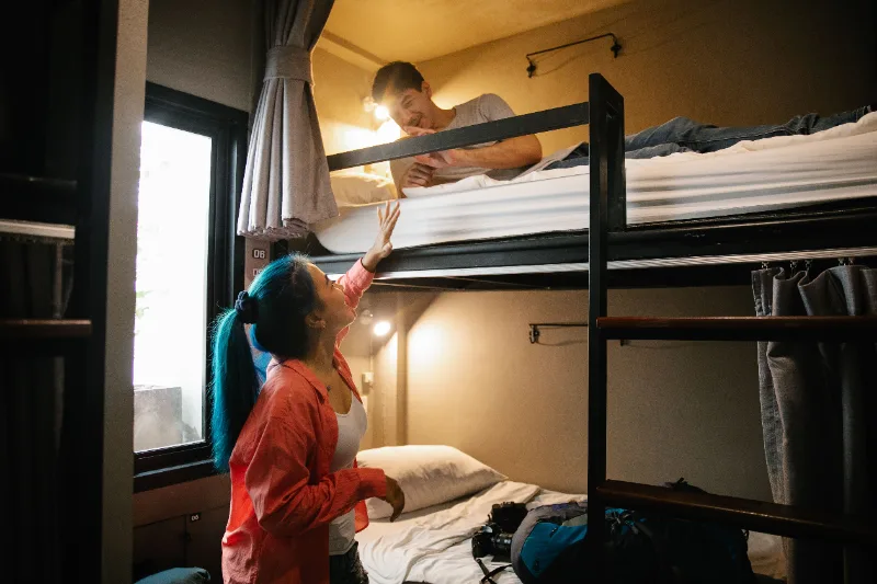 Where you sleep at Breakfast & kitchen help